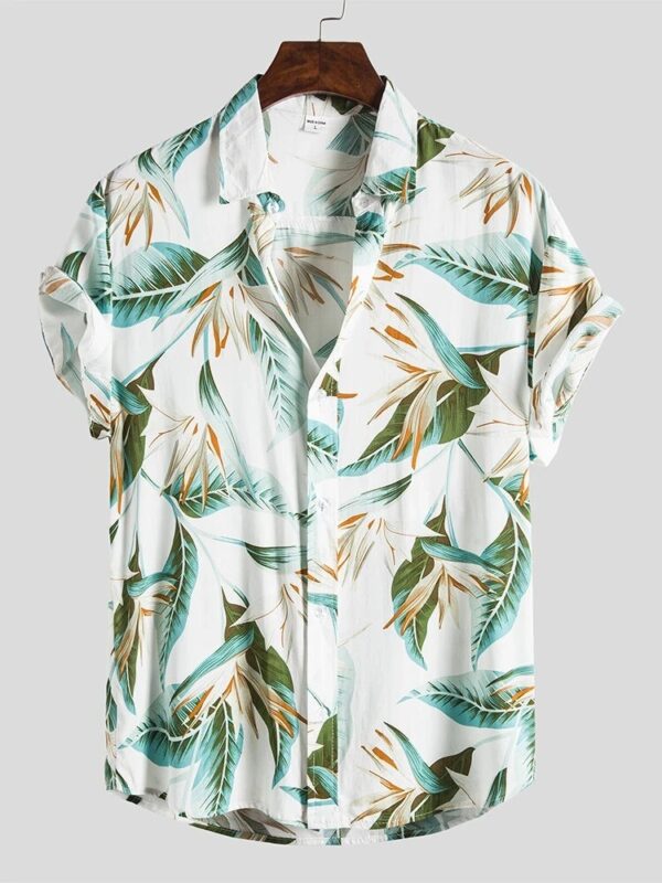 men's printed shirt