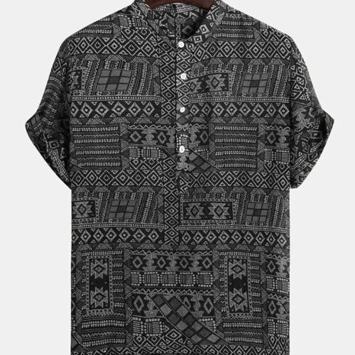 Black Bandana Traditional Stylish Kurta