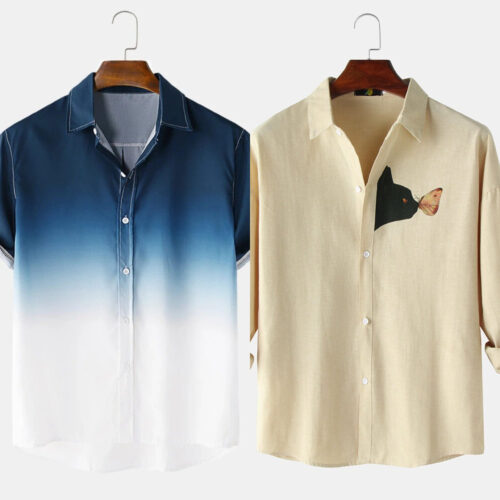 Fashionable Men’s Shirt Combos – Double the Deals (Pack of 2)