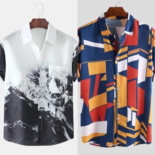 Design Your Look: Men’s Shirt Combos (Pack of 2)