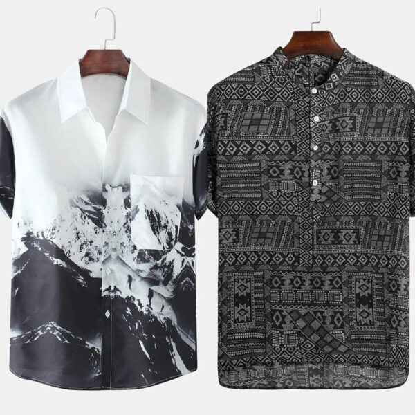 printed shirt combo