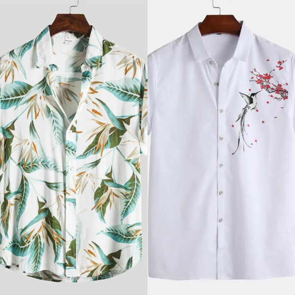 Mens Printed Combo Shirts in Offer