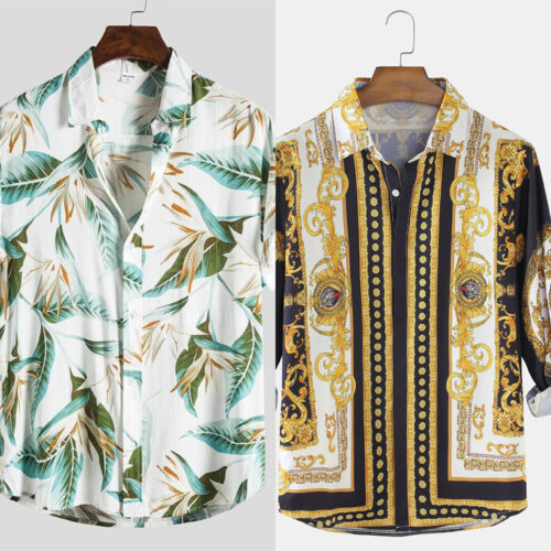 Men’s Shirt Combo Collection – Online Fashion Fusion (Pack of 2)