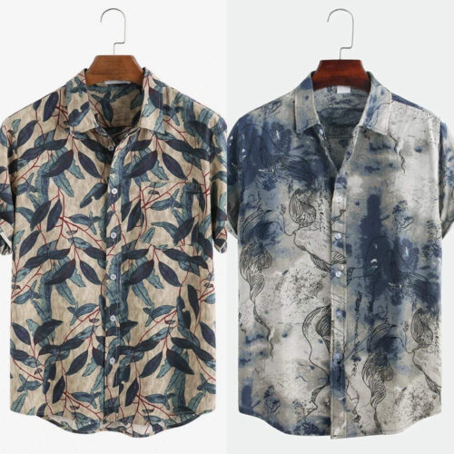 Men’s Shirt Combo Deals – Online Double Elegance (Pack of 2)
