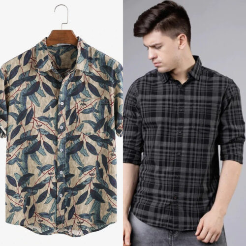 Trendy Men’s Shirt Combos Online – Our Brand (Pack of 2)