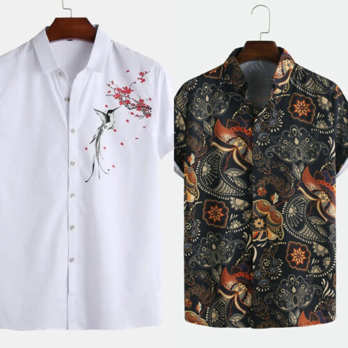 Half Sleeves Shirt Combos – Get Coordinated (Pack of 2)