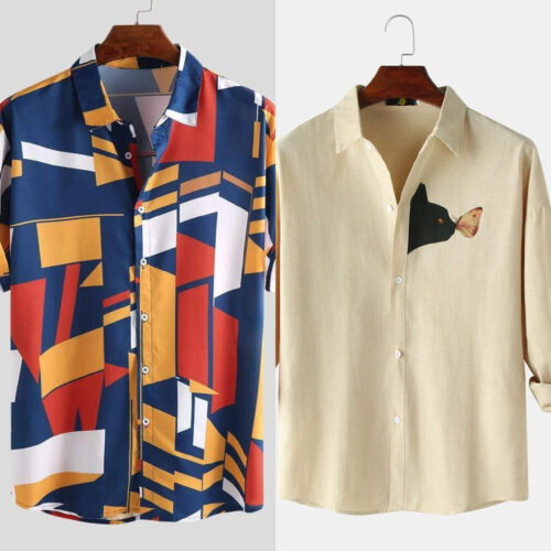 High-Quality Shirt Combos on Sale: Menswear Mastery (Pack of 2)