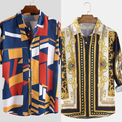 Discounted Men’s Shirt Sets: Elevate Your Wardrobe (Pack of 2)