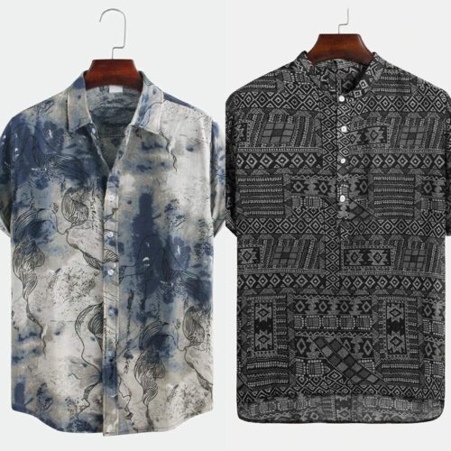 Premium Men’s Shirt Combos: Elevate Your Style (Pack of 2)