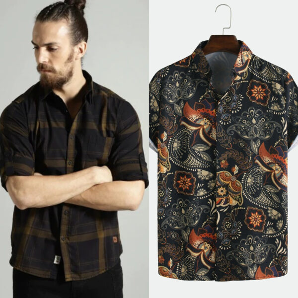 Customize Your Look: Mix and Match Men's Shirt Sets