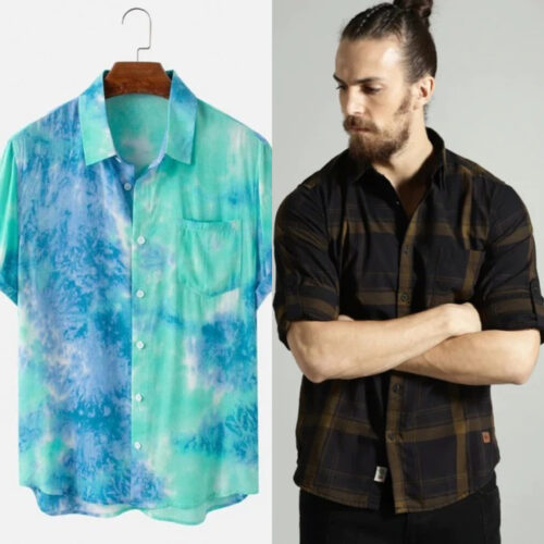 Printed Shirt Combo Deals: Budget-Friendly Fashion (Pack of 2)