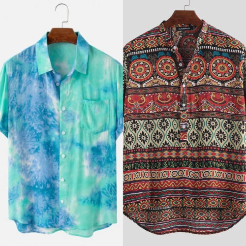 Affordable Men’s Printed Shirt Combos (Pack of 2)