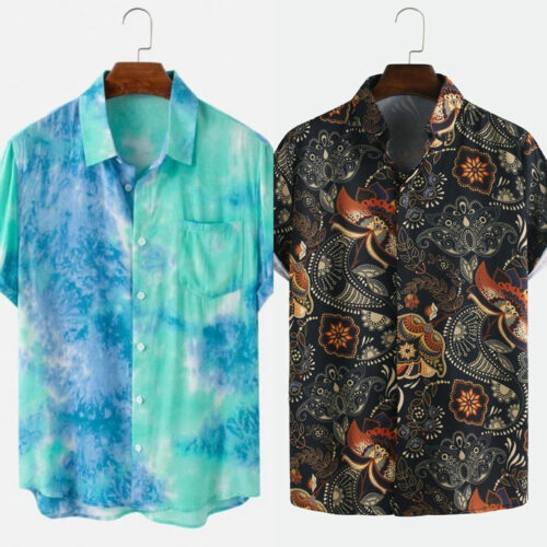 Printed Shirts for Men: Value-Priced Combos (Pack of 2)