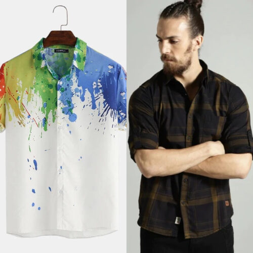 Unmatched Prices: Fashionable Men’s Shirt Bundles (Pack of 2)