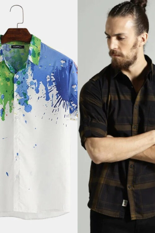Unmatched Prices: Fashionable Men’s Shirt Bundles (Pack of 2)