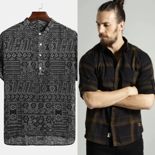 Lowest Prices: Shirts Defining Style with Excellence (Pack of 2)