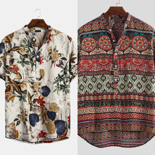 Men’s Printed Shirt Combos Unmatched Prices (Pack of 2)