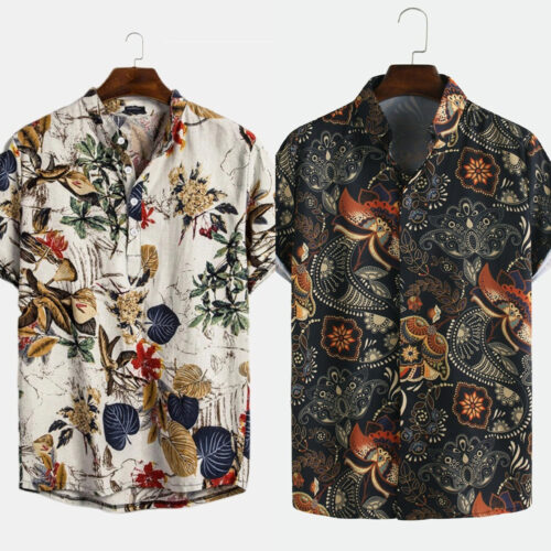 Elevate Your Style with Premium Men’s Shirt Combo (Pack of 2)